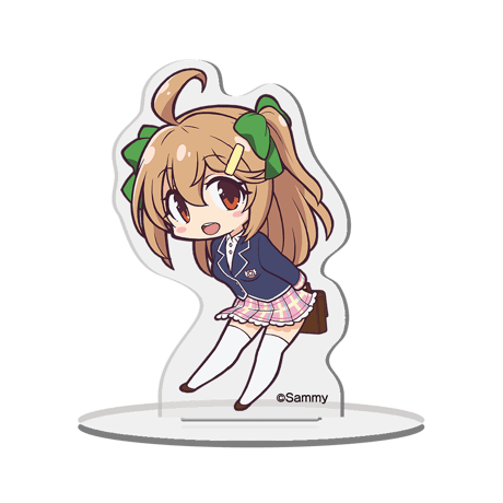 かぎっ娘アクリルスタンド　メーカーキャラパチキャラ学園制服Ver.【ランダム】