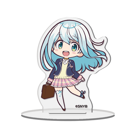 かぎっ娘アクリルスタンド　メーカーキャラパチキャラ学園制服Ver.【ランダム】