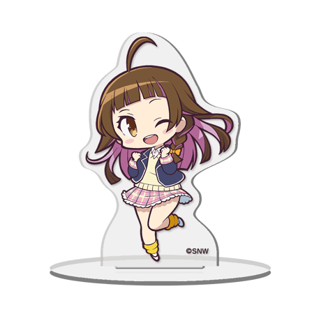 かぎっ娘アクリルスタンド　メーカーキャラパチキャラ学園制服Ver.【ランダム】
