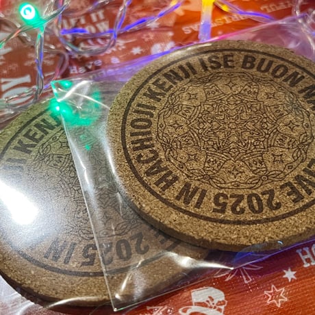 「伊勢賢治CHRISTMAS LIVE 2025 Buon Natale」特製コースター