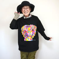 Tシャツ【あちら】〈Black〉