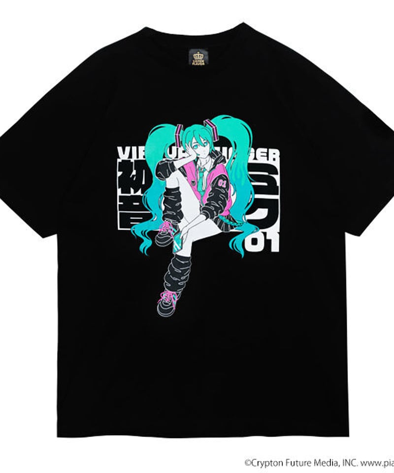 LISTEN FLAVOR MIKU-0010 初音ミク Tシャツ | TyCHE Maria