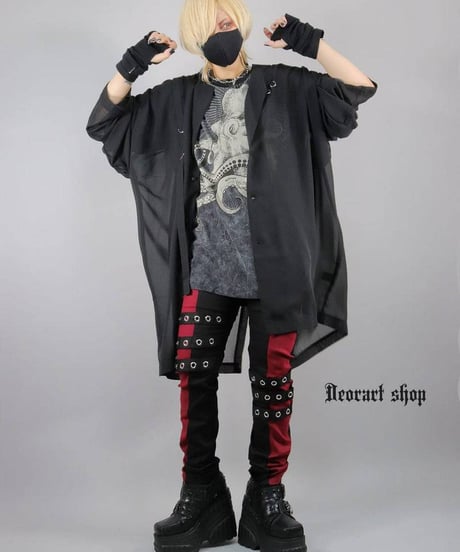 Deorart IPT103 ブリーチ・オーバーサイズTシャツ [ ビッグ・クラーケン ]