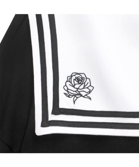 LISTEN FLAVOR　リッスンフレーバー　2613503 青薔薇腕章セーラートップス