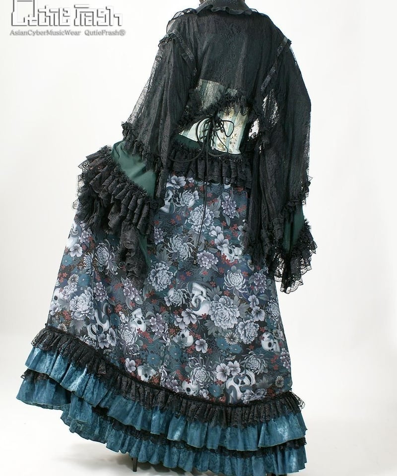 Qutie Frash 9870-SK 和柄ロングスカート | TyCHE Maria n