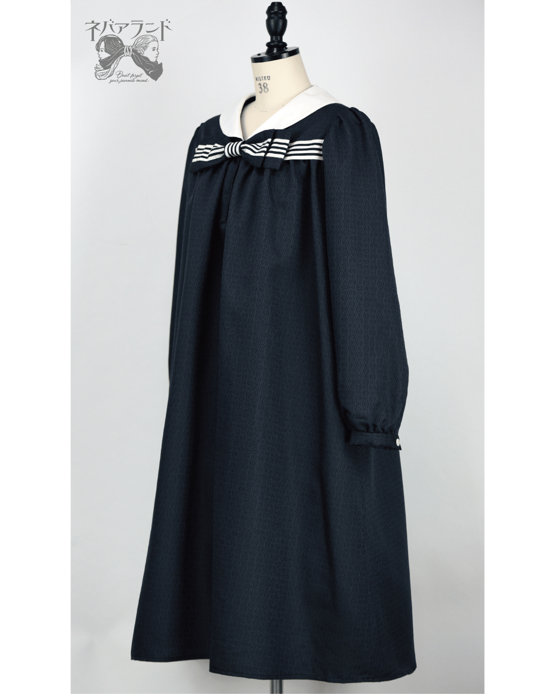 ネバアランド　セーラー襟　ワンピース ネバアランド 星雲セーラーワンピース〈夜〉M/L | TyCHE Maria nagoya w