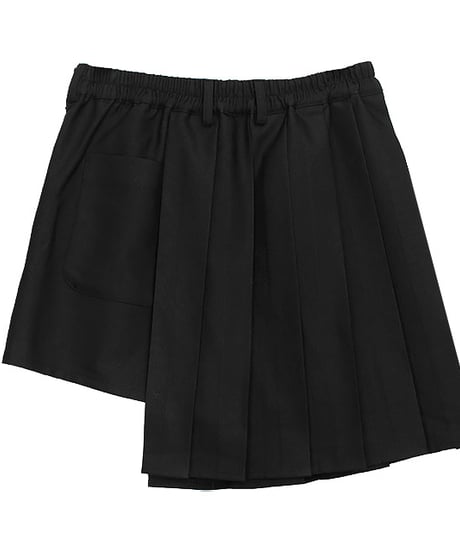 LISTEN FLAVOR  2510403  プリーツスカートレイヤードショーパン