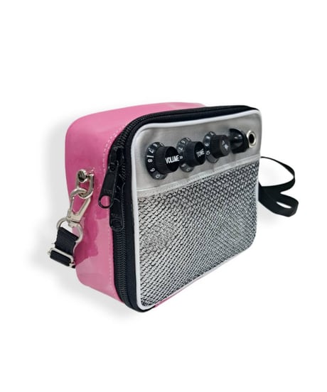 SINZ　 AMP Pouch Shoulder （Enamel Pink）