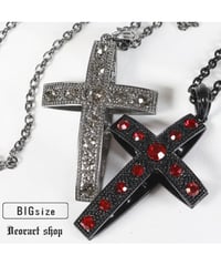 Deorart  BY1185 クロス ビッグチャーム ネックレス＆ペンダント [十字架・cross]