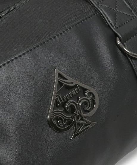 Deorart  BG010 [3way] 魔法陣風サークルドラム・ショルダーバッグ [スペード・Spade・Goth bag ]