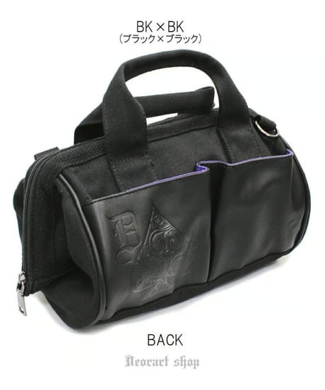 Deorart  BG004 Spadeエンブレム ロールボストン ツールバッグ