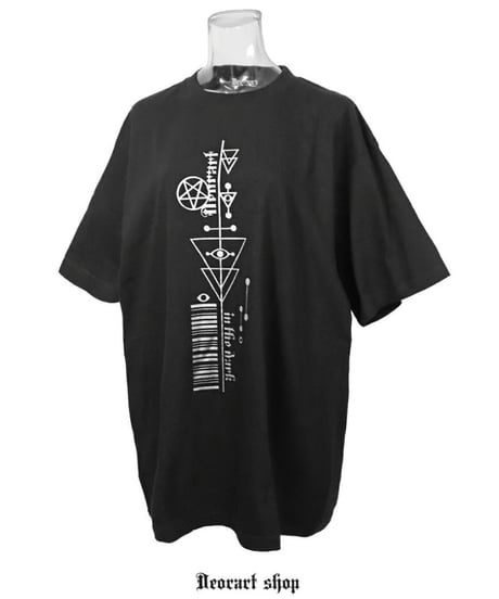 Deorart  DRTP005 オーバーサイズ・プリントTシャツ [gothic eye][Deorart Record]