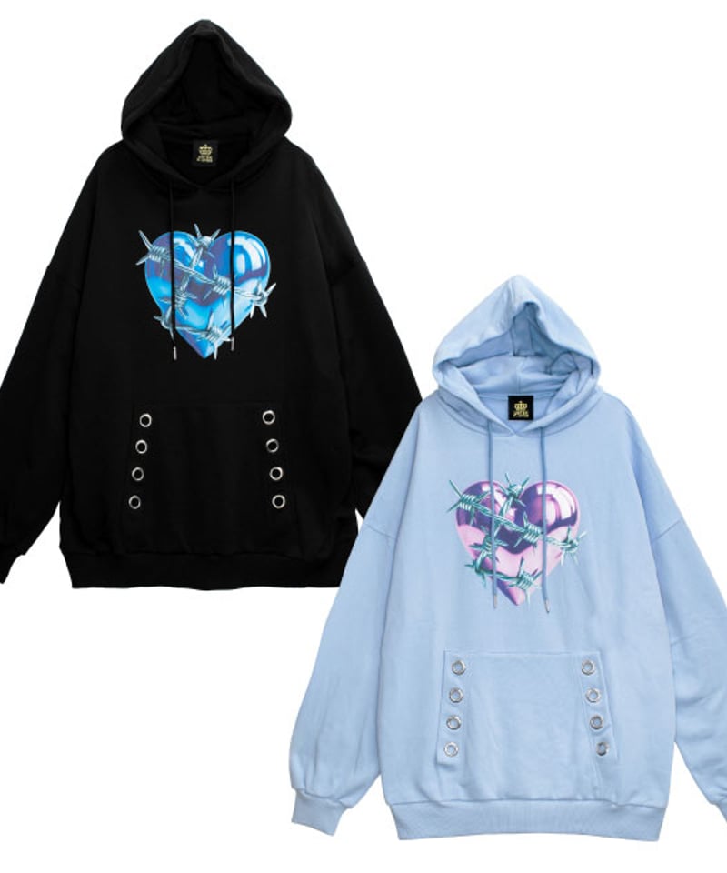 LOVEBITES パーカー　スウェット　メタル　バンド　M LOVEBITES パーカー スウェット メタル バンド M