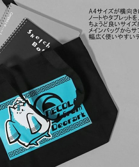 Deorart  BG008 キャンバス トートバッグ NECOLA [ china necola ]