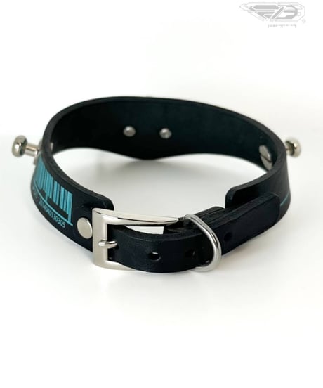 D/3/ディースリー 　『ID:NECK //Concept model』 black×turquoise (チョーカー)