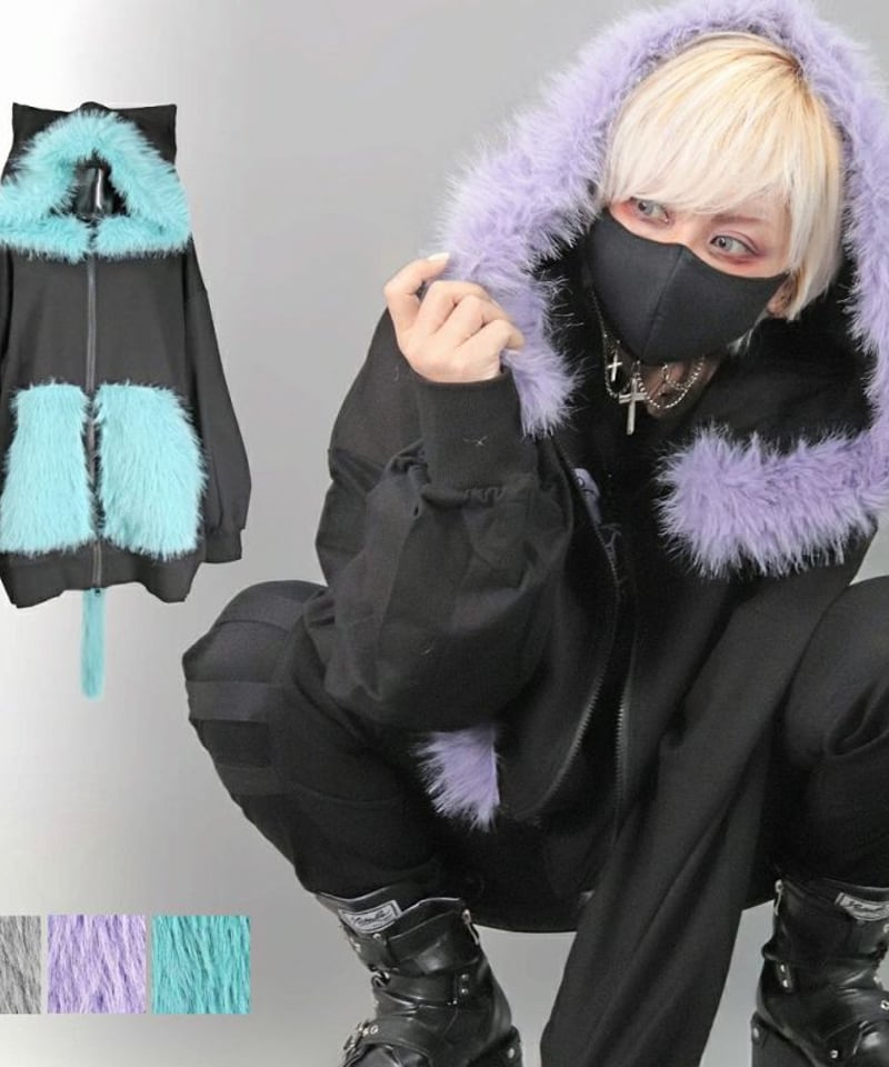 babymonster ＜DRIP＞フーディー GRAY babymonster DRIP