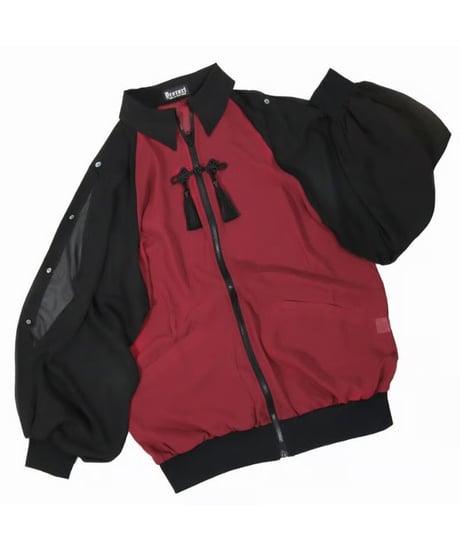 Deorart  DRT2877 [ 透け感シアー ]　肩スリット ２ＷＡＹ シアージャケット