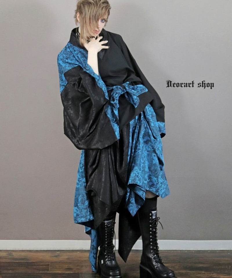 Deorart DRT2858 [GOTH CHINA] KIMONO風 トップス SET