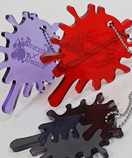 Deorart  GD007 アクリル BIGチャーム ネックレス＆ペンダント [スプラッシュ]