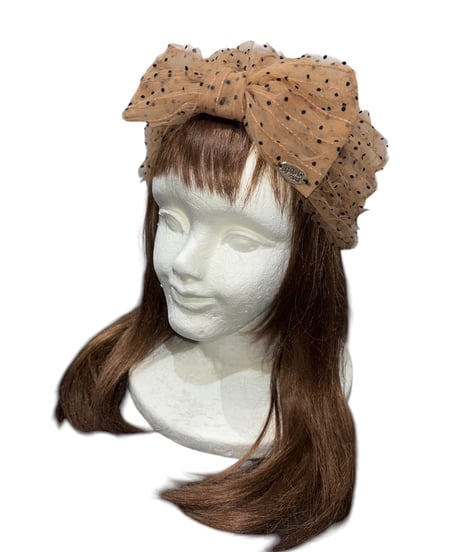 mother's made　505803 シアードットCAP(茶色)