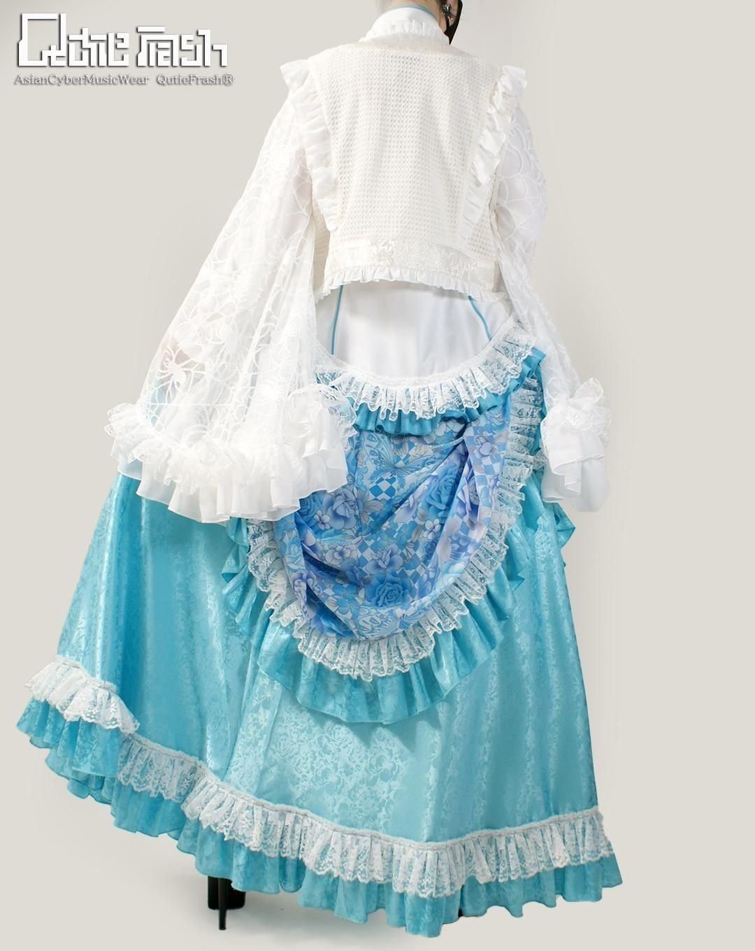 Qutie Frashロングスカート Qutie Frash 9870-SK 和柄ロングスカート | TyCHE Maria n