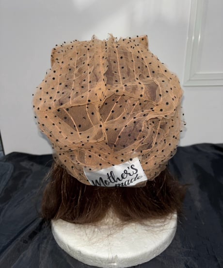 mother's made　505803 シアードットCAP(茶色)
