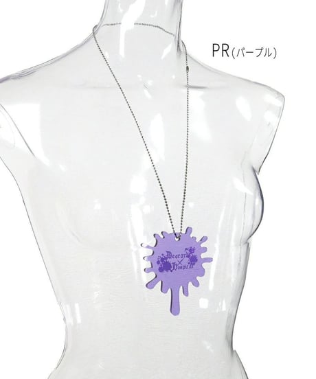 Deorart  GD007 アクリル BIGチャーム ネックレス＆ペンダント [スプラッシュ]