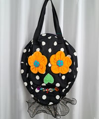 POPinPARTY　メキシカンスカルトートバッグ（黒ドット）