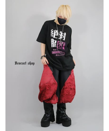 Deorart  DRTP018 オーバーサイズ・プリント T [絶対服従　-want to be your slave-]