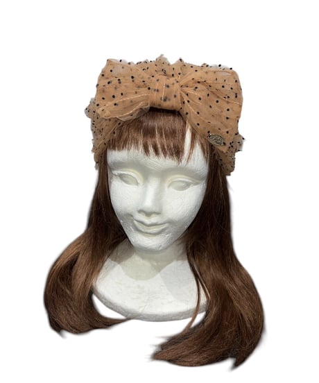 mother's made　505803 シアードットCAP(茶色)