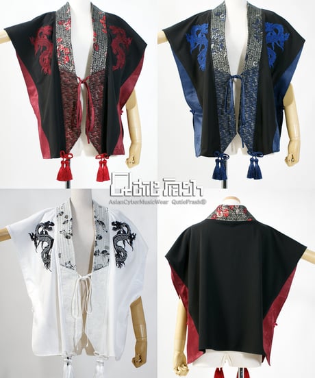 QutieFrash】 和柄ベアトップ2枚セット 【美品】