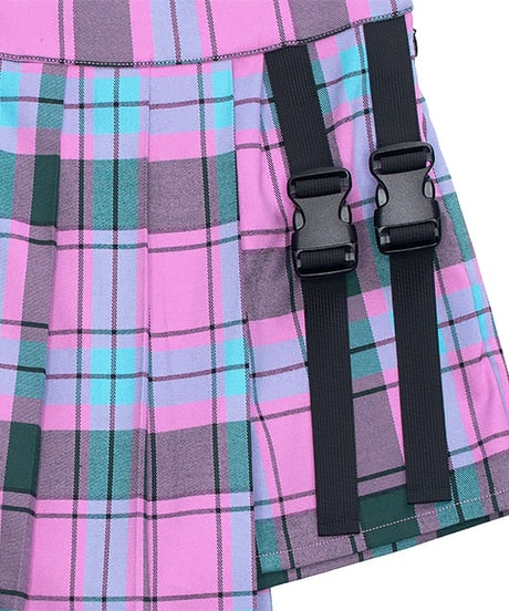 LISTEN FLAVOR  2510403  プリーツスカートレイヤードショーパン