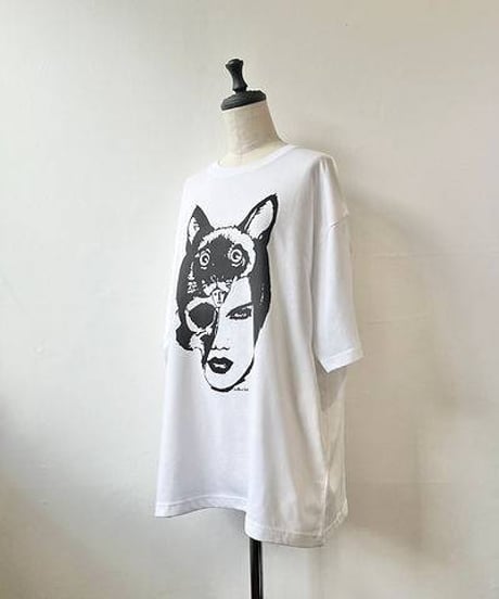 hellbent-lab./ヘルベントラボ　hybrid BIGシルエットTシャツ（M/L）