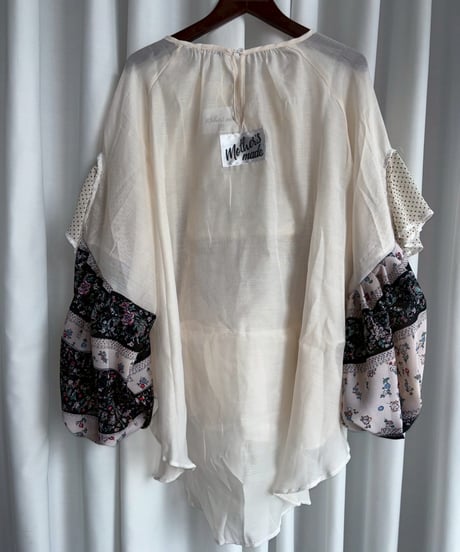 mother's made　604211 2鹿白 2WAY 袖 TOPS