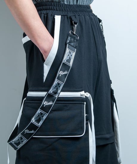 BACKSTAGEPASS　GBS4203　ALL STANDING(オールスタンディング)2WAY カーゴパンツ【セットアップ対応可】(BLACK)