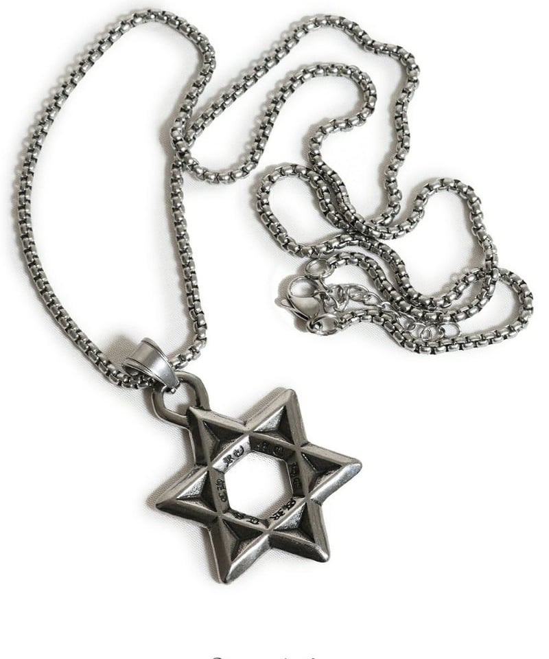 Deorart BY1172 ヘキサグラム・六芒星・ネックレス [charm size :