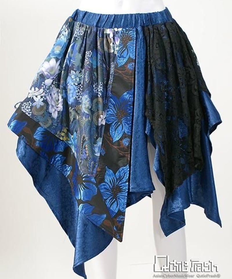 Qutie Frash 2004-SK 和柄アシメスカート | TyCHE Maria na