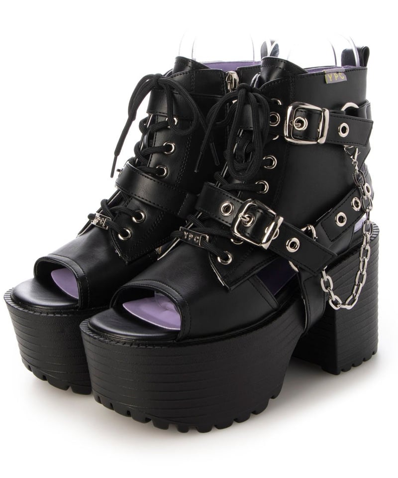 YOSUKE 4450035 BL 厚底サンダル （ブラック） | TyCHE Maria