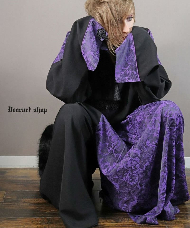 Deorart DRT2857 [GOTH CHINA] キョンシースリーブ・チャイナ柄ジャ