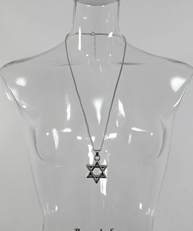 Deorart BY1172 ヘキサグラム・六芒星・ネックレス [charm size :