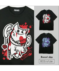 Deorart  DRTP010 オーバーサイズ・プリントTシャツ【ぎぜんしゃ】 [ネコラ NECOLA 天使][Deorart Record]