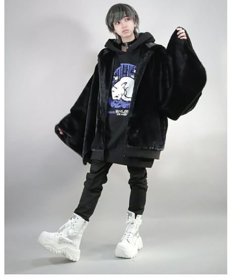 Deorart  DRT2754 サイドベルトデザイン ・ 切り替えスリムパンツ