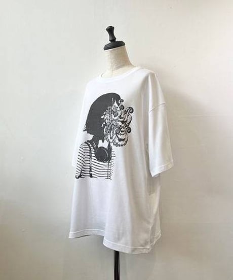 hellbent-lab./ヘルベントラボ　クトゥルフなあの子 BIGシルエットTシャツ（M/L）