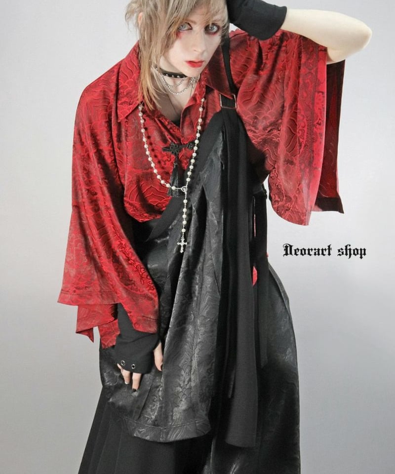 Deorart DRT2837 【Deorart 百奇夜行】 袈裟風 レイヤードベスト |