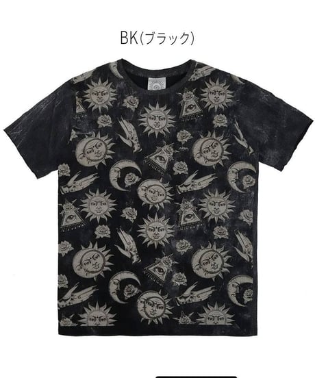 Deorart IPT101 ブリーチ・オーバーサイズTシャツ [オカルティック・アイコン]