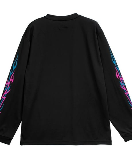 LISTEN FLAVOR  2520550　堕天の黒猫ロンT