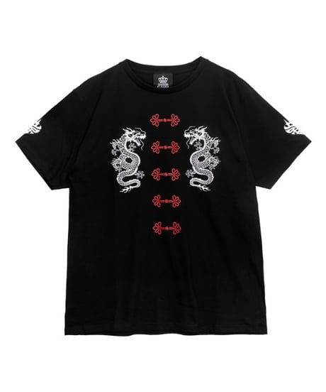 LISTEN FLAVOR　リッスンフレーバー　2610501 ドラゴンチャイナTシャツ