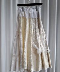 mother's made　602602　laceMIXlロングSK（白）