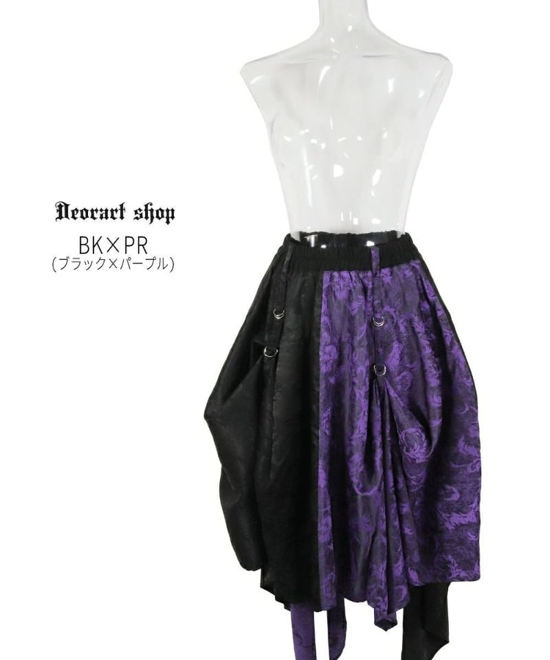 Deorart DRT2859 [GOTH CHINA] 3WAY ユニセックス・スカート[