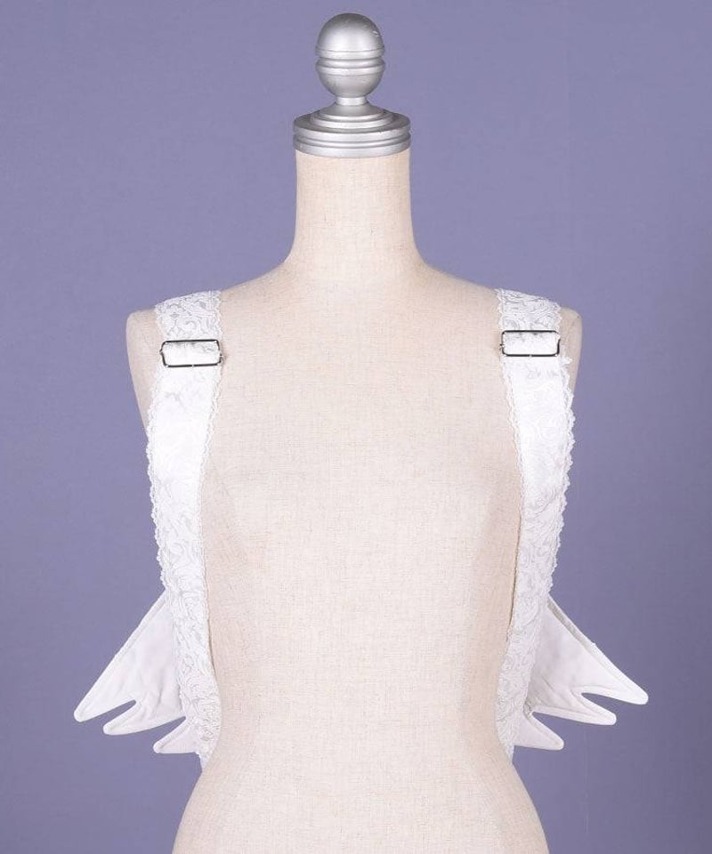 h.NAOTO Angel Wing Backpack / WH | TyCHE Maria